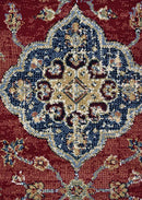 Zeus Red 54 Traditional Rug