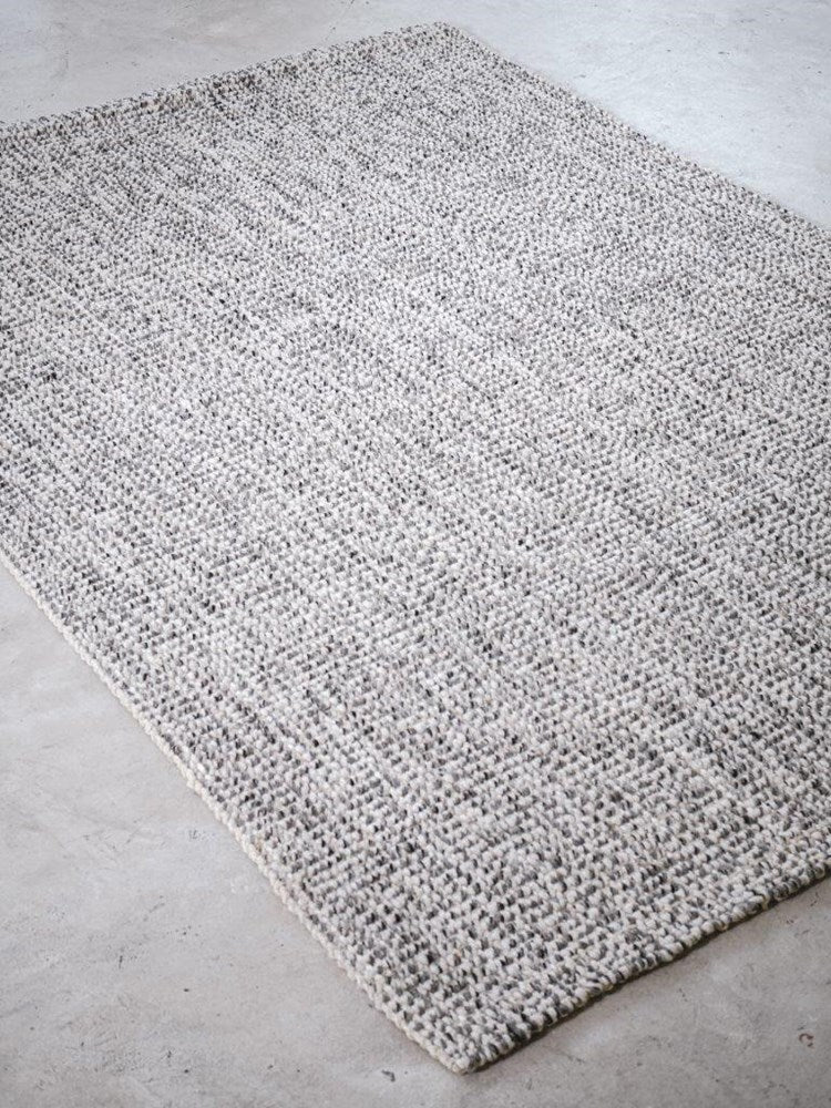 Orion Silver Wool Rug