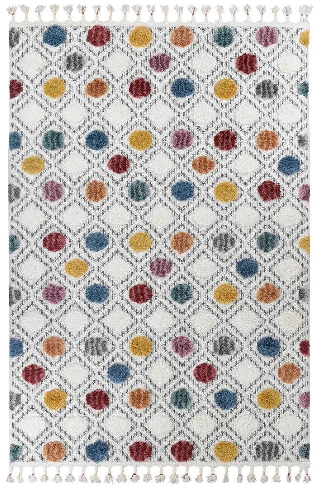 Eden Polka Dots Multi Rug