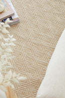 Patio Misty Natural Indoor Outdoor Runner Rug