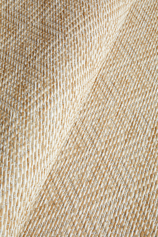 Patio Misty Natural Indoor Outdoor Runner Rug