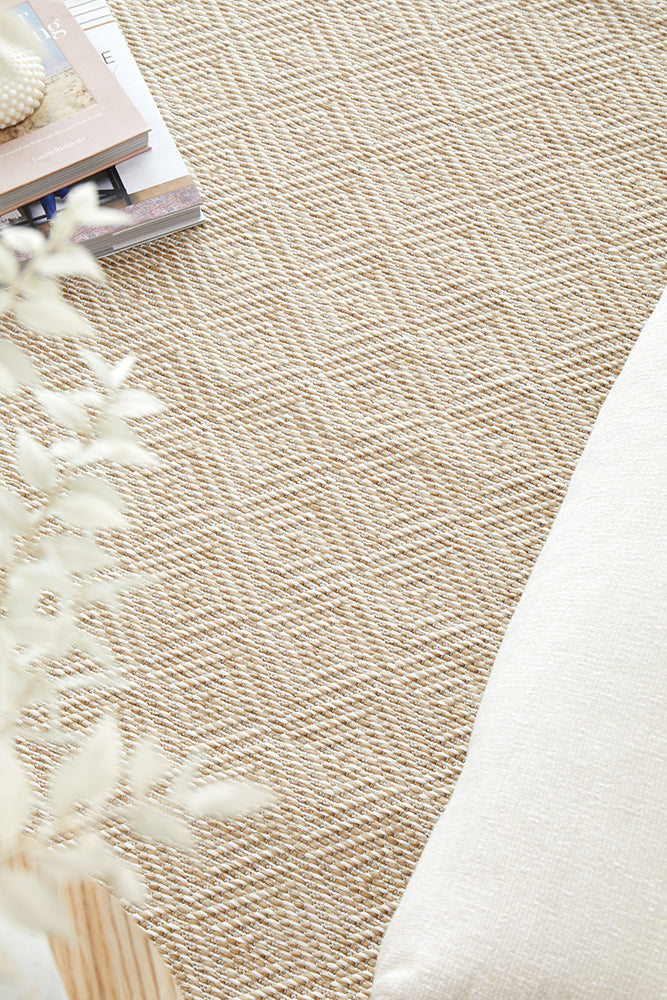 Patio Misty Natural Indoor Outdoor Rug