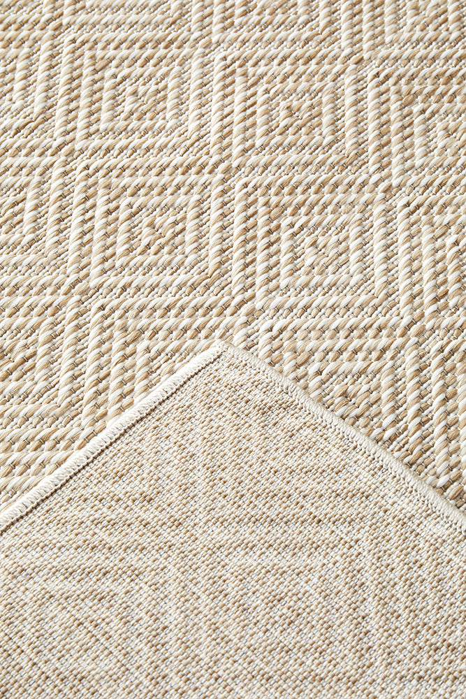 Patio Misty Natural Indoor Outdoor Rug