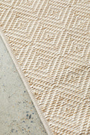 Patio Misty Natural Indoor Outdoor Rug