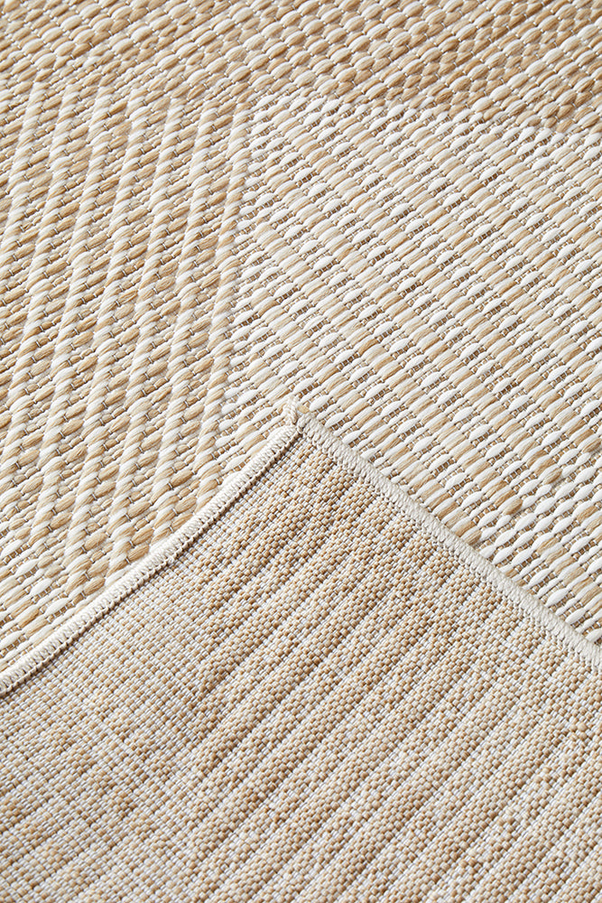 Patio Rico Natural Indoor Outdoor Runner Rug