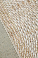 Patio Ziggy Natural Indoor Outdoor Runner Rug
