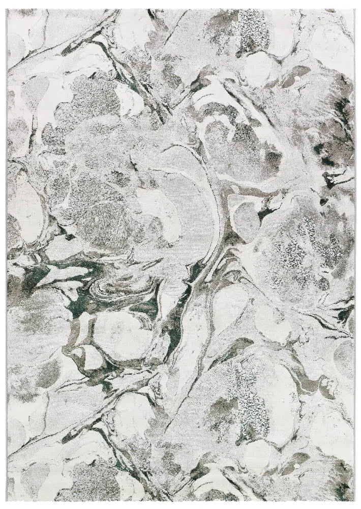 Prisma Emerald Green Abstract Rug