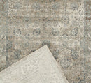 Providence Vine Traditional Grey Cream Rug
