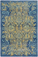 Radiance 411 Royal Blue Rug