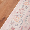 Revive Amira Pink Washable Rug