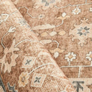 Revive Enzo Brown Washable Rug