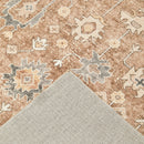 Revive Enzo Brown Washable Rug