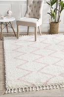 Saffron 11 Pink Rug