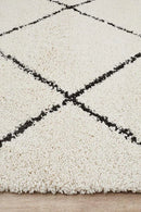 Saffron 22 White Rug