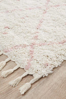 Saffron 44 Pink Runner Rug