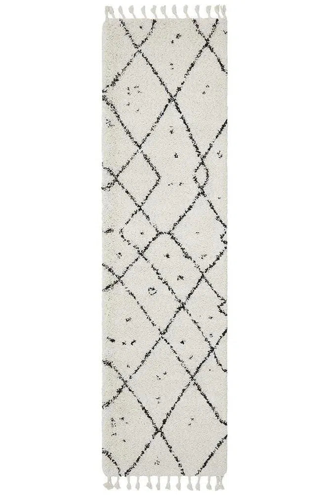 Saffron 44 White Rug