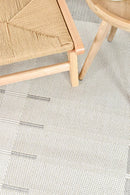 Samba Silver Cream Outdoor Rug