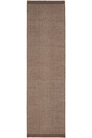Steph And Gian Bark Walnut Runner Rug