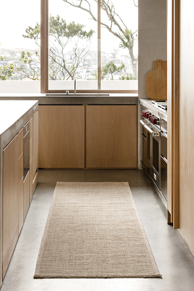 Steph And Gian Birch Flax Runner Rug