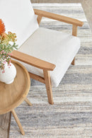 Roman Silver Sand Rug