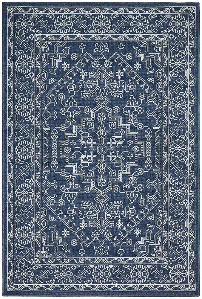 Seaside 5555 Navy Rug