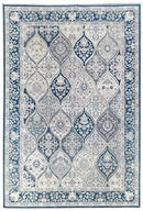 Fiang Multicolour Blue Nonslip Rug