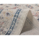 Soreaq Pale Rose and White Traditional Distressed Rug