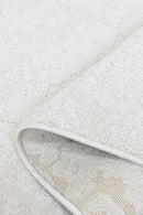 Contour White Agate Rug