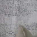 Taipei White and Grey Traditional Distressed Rug