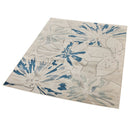Tawang Navy and Cream Indoor Outdoor Rug