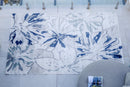 Tawang Navy and Cream Indoor Outdoor Rug