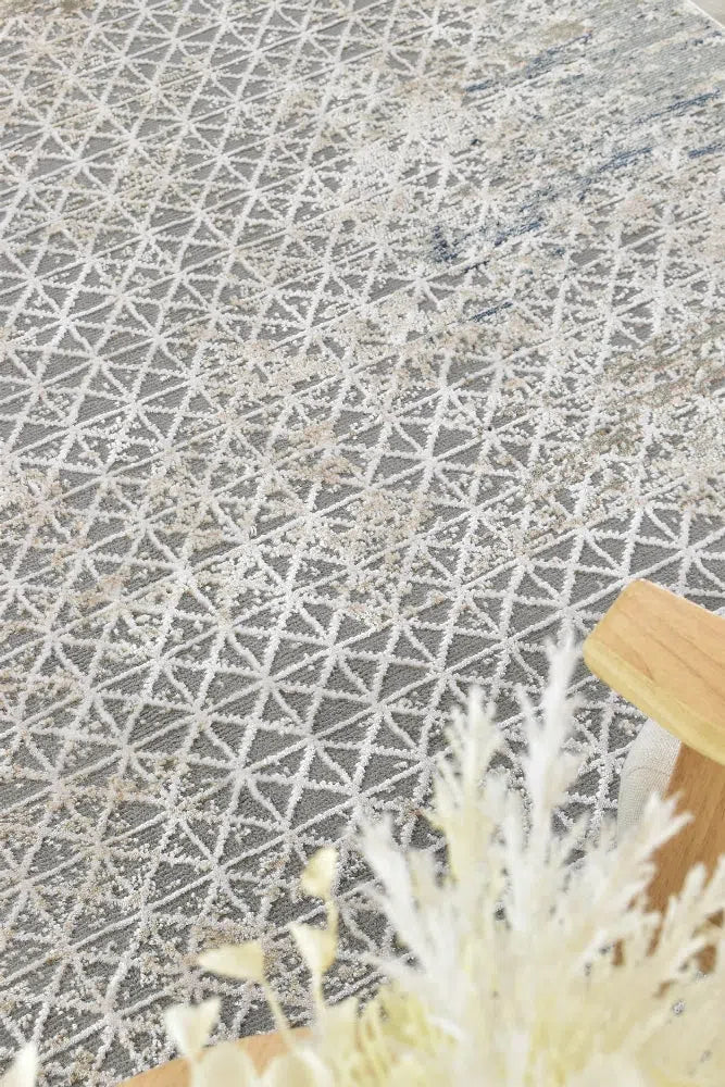 Havana 27 Grey Trellis Rug