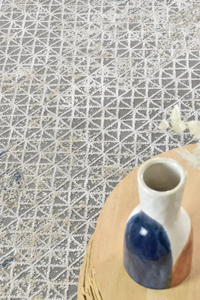 Havana 27 Grey Trellis Rug