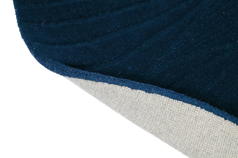 Wedgwood Folia Round Navy 38308