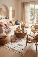 Amsterdam Layla Multi Rug — AI styled visualisation