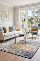 Anastasia 250 Pastel Rug — AI styled visualisation