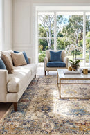 Anastasia 255 Sand Rug — AI styled visualisation