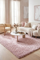 Angel Pink Rug — AI styled visualisation