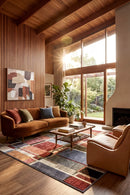Aston Elvin Multi Rug — AI styled visualisation