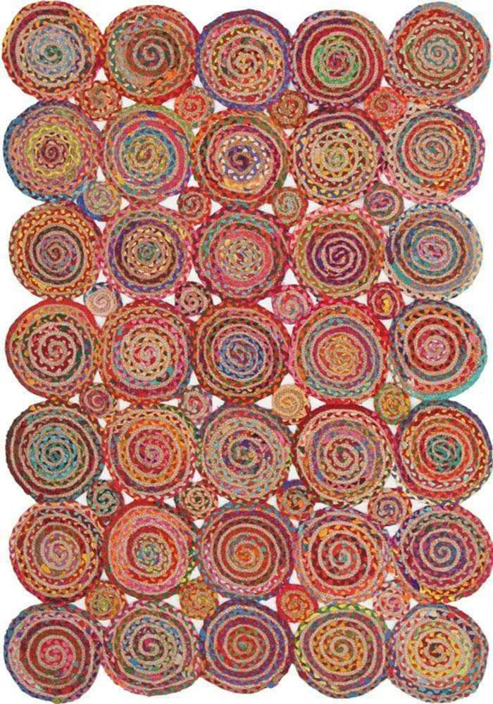 Atrium-Amilia Cotton and Jute Rug Multi