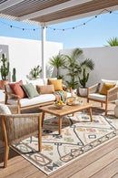 Montana Tenochca Outdoor Rug — AI styled visualisation