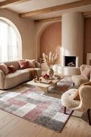 Chester 34 Rose Rug — AI styled visualisation