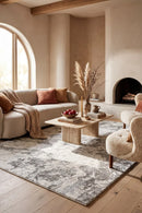 Chester 82 Grey Rug — AI styled visualisation