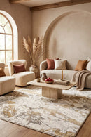 Chester 82 Gold Rug — AI styled visualisation