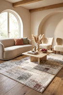 Chester 90 Earth Rug — AI styled visualisation