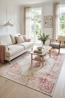 Avenue 702 Rose Rug — AI styled visualisation