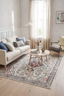 Avenue 705 Pastel Rug — AI styled visualisation