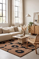 Marimekko Unikko Beige 132211 Rug — AI styled visualisation
