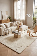 Marimekko Iso Unikko Natural White 132301 Rug — AI styled visualisation