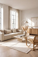 Marimekko Isot Kivet Natural White 132501 Rug — AI styled visualisation